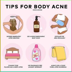 Struggling with body acne? Discover essential tips for clearer skin, including exfoliation techniques, pillow care, and more. This guide, from skincaregem on Instagram, provides practical solutions to reduce body breakouts and improve skin health. Follow for expert advice and effective skincare routines to tackle body acne with confidence. Exfoliation Tips, Shein Beauty, Body Breakouts, Foot Soaks, Acne Tips, Skin Advice, Body Acne, Basic Skin Care Routine