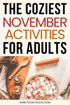 november activities for adults November Self Care, Bucket List For Adults, November Bucket List, November Things, To Do Calendar, Couples Things To Do, November Ideas, At Home Dates, Things To Do With Friends