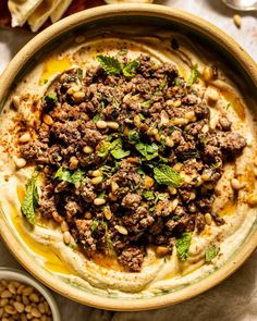 One of the most memorable dishes I ate in 2024 was a creamy hummus from @12chairscafe in NYC. It’s topped with a savory ground lamb mixture with mushrooms, pine nuts, and lots of fresh herbs. I literally wanted to lick the bowl clean, but my fear of judgment got the best of me…

After constantly daydreaming about each bite, I decided to try and recreate it at home. If you live in or around NYC, perhaps just go to their restaurant 😂, but for everyone else… you’ve absolutely *got* to try this! ...