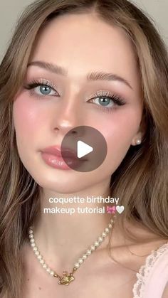 Sweet Birthday Messages, Sophie Grace, Birthday Makeup, Instagram B, Pink Makeup, Sparkles Glitter, B Day, Makeup Tutorials