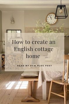 English cottage room English Cottage Color Scheme, English Cottage Wall Decor, Modern English Cottage Living Room, Modern English Cottage Interiors, English Cottage Living Room Ideas, English Cottage Style Interior, English Country Cottage Interiors, Small English Cottage