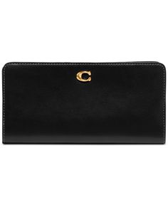 in stock Coach Wallets, Coach Wallet, Leather Cleaning, Handbag Accessories, Leather Wallet, Wallets, Gold Tones, In Store, Pick Up