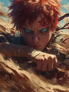 Chibi Gaara, Mascara Oni, Naruto Gaara, Naruto Uzumaki Art, Top Anime, Naruto Pictures, Wallpapers For Iphone, Naruto Wallpaper