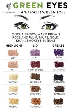 Beautiful shades for your green or hazel eyes Hazel Green Eyes, Hazel Green, Green Eye, Makijaż Smokey Eye, Younique Makeup, Greenhouse Gardening, Eye Makeup Tips, Eyes Makeup