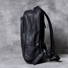 This travel backpack is handmade from high quality genuine leather,it both feels and look authentic with its naturally textured surface,having wonderful durability with a long-lasting design.Enjoy travelling around the city,commuting to and from work,heading to class,or even just visiting the library with the travel leather backpack.     ITEM FEATURES  
  
- 1 x Main Compartment 
- 1 x Front Compartment (Hold iPad 9.7") 
- 1 x Laptop Compartment 
- 1 x Interior Zipper Pocket 
- 2 x Side Pockets 
- 2 x Slot Pockets 
- 1 x Back Zipper Pocket 
- Genuine Leather & Durable 
- Adjustable Shoulder Strap 
- Fit 15.6" Laptop 
 
 
 
 🎁🎁🎁The bag will be sent by registered, priority mail with a Woosir free gift. 
 
  
 ITEM DETAILS  
  
*Item Type: Backpack 
*Material: Cow Leather 
*Size: L29 *W12 Casual Leather Backpack For Business, Casual Business Backpack In Soft Leather, Casual Soft Leather Backpack For Business, Casual Business Backpack With Leather Backing, Casual Business Backpack With Leather Detailing, Casual Leather Backpack With Zipper For Business, Casual Leather Business Backpack With Zipper Closure, Casual Leather Business Backpack Rectangular, Casual Leather Business Backpack