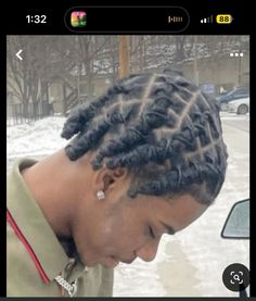 High Top Dread Styles For Men, Barrel Locks Men, Short Barrel Twists, Side Barrel Twist Locs, Barrel Twist Styles For Men, Barrel Twists Men, Barrel Twist Styles, Short Dread Styles For Men