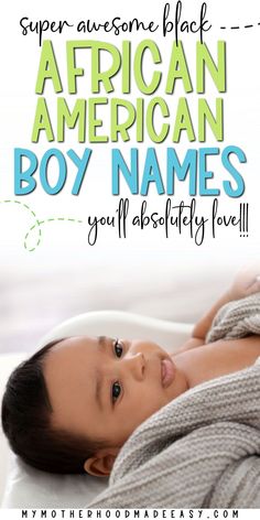 Are you looking for a list of strong black baby boy names to choose a name for your little black king?If so, you’re in the right place! Keep reading for the best black boy names with rich culture and strong meanings! Black Names African Americans, Unique Baby Boy Names Black, Mixed Baby Boy Names, Black Baby Boy Names Unique, Mixed Baby Names, African American Boy Names, Black Baby Names, African American Baby Names