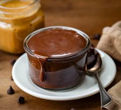 Peanut Butter Hot Fudge is a rich and smooth sauce made with chocolate and peanut butter melted perfectly together! Drizzle it over ice cream, brownies (my favorite), or even fresh fruit!