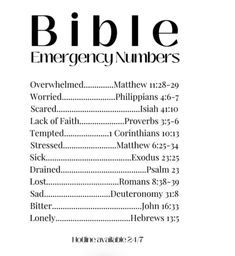 an image of the bible with numbers and names in black on a white paper background