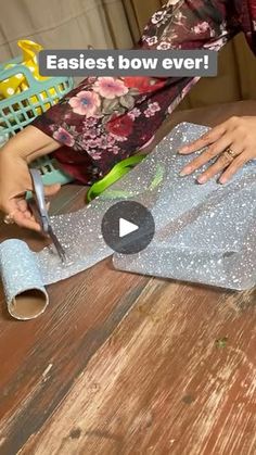 800K views · 5.9K reactions | If you’ve never tried one, this is the easiest way to create a bow!🎄❤️#msnancyszigzagbow   #homedecor #msnancyszigzagbow #diy #christmastree #diyhomedecor #diyprojects #Christmas | Creating with Ms Nancy