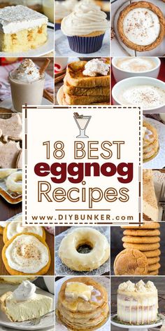 Eggnog Recipes Baking | Know that you want to make eggnog for Christmas but wondering what you can do with the leftover? Try out these delicious eggnog recipe ideas that'll get everyone drooling! #eggnog #christmasrecipes Eggnog Leftover Recipes, What To Do With Leftover Eggnog, Leftover Eggnog Recipes Baking, Cooking With Eggnog, Things To Make With Eggnog, What To Make With Eggnog, Leftover Eggnog Recipes, Recipes With Eggnog In It, Eggnog Candy