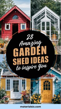 28 amazing garden shed ideas to inspire you. Small Shed, Back Yards, Garden Retreat