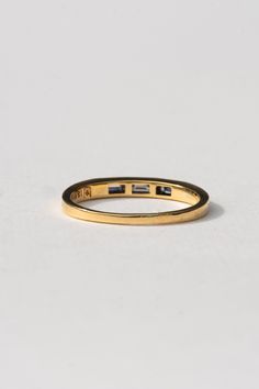 An architectural and minimalist take on the classic diamond band. 18k Yellow Gold + Diamonds Kate Jones, Ursa Major, Recycled Metal, Diamond Band, Diamond Bands, Sale Design, Gold Diamond, Diamonds, Yellow Gold