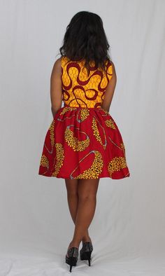 "Gorgeous and show-stopping is our Red African Ankara flirty mini skirt! Fully lined with red tulle and red satin - stylish and special occasion worthy. We especially love this skirt with black stilettos. A high quality skirt should be a staple in your closet! 💃🏽 Red African Party Skirt, Ankara Party Skirts, Dashiki Skirts. Pair this skirt with some matching crop tops options here! https://www.etsy.com/listing/820010543/african-print-crop-top-ankara-party-tops https://www.etsy.com/listing/6092 Red Knee-length Skirt For Party, Red Knee-length Party Skirt, Red A-line Party Skirt, Red Pleated Knee-length Mini Skirt, Red Knee-length Lined Mini Skirt, Fitted Red Mini Skirt, Red Pleated Skirt Dress For Party, Red Party Dress With Pleated Skirt, Red Fitted Dresses With Lined Skirt