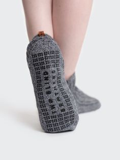 It’s a sock! It’s a slipper! It’s your new favorite cozy must-have! No more slipping around the house or breaking out the space heater because it’s too cold, these socks have you covered…literally! Description These may be our coziest socks yet! Made with super soft faux fur and sweater knit material, your feet will thank you. The soles feature specially designed safety grippers with the classic full braille cell and our classic logo. Each slipper sock has raised braille tabs that feature “L” (l Cozy Non-slip Socks For Indoor Use, Cozy Non-slip Indoor Socks, Cozy Comfortable Non-slip Socks, Comfortable Non-slip Snug Socks, Comfortable Snug Non-slip Socks, Cozy Gray Comfortable Socks, Cozy Snug Gray Socks, Comfortable Snug Socks For Loungewear, Winter Must Haves