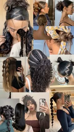 Hair inspo: Streetwear Acnh Hairstyles, Dreads Male, Hairstyles With Curled Hair, Hairstyle Ideas Braids, Quick Curly Hairstyles, Hairstyle Examples, Mixed Curly Hair, Hair Inspiration Long, Hairstyles For Layered Hair