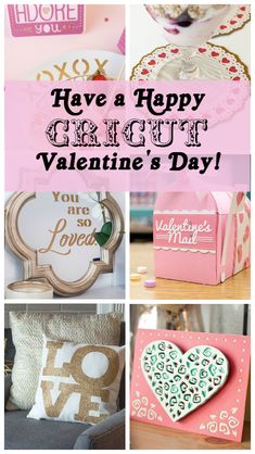 valentine's day cards with the words have a happy crafty valentine's day