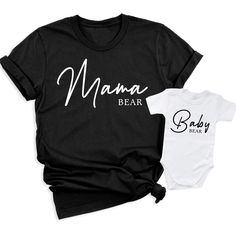 🐻👩‍👶 Twin with your little cub in our Mama Bear Baby Bear T-Shirts! 🌟 Perfect for adorable matching moments! 😍 Get yours now and show off your mama bear pride! For different Mother's Day t-shirt designs, please take a look at our Mother's Day collection. https://www.greatwoodboutique.com/collections/mothers-day-tee-shirts Mama Bear Baby Bear, Bear Pride, Mothers Day T Shirts, Bear T Shirt, Mama Bear, Baby Bear, Limited Stock, Neck Shirt, Unisex Shirt