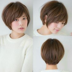 Asian Bob Haircut With Bangs, Japanese Short Hair Bob, Asian Short Hair Styles, Japanese Pixie Haircut, Japanese Short Hair Round Face, Japanese Short Haircut, Short Asian Haircut For Women, Japanese Bob Haircut, Asian Bob Haircut