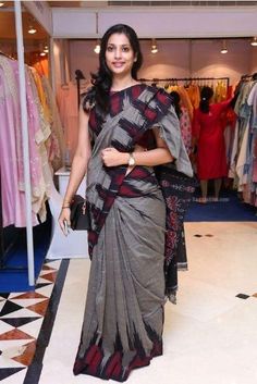 Grey Saree, Indian Silk Sarees, Saree Blouse Designs Latest, Whatsapp Call