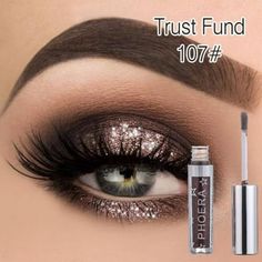 Description: * 100% brand new high quality! * 12 color eyeshadow satisfy the individual needs. Different styles of makeup match with different colors of lipstick. * The gloss of the diamond eye shadow is brighter than the general eye shadow, making the eyes shine more stylish. * Glitter particles on the eyes increase saturation, making the eyes look more three-dimensional. If used for evening, it will make the eyes brighter in the dark and become the focus of glamorous. * Shimmer eye shadow also Eye Makeup Glitter, Easy Eyeshadow, Shimmer Eye Makeup, Makeup Pigments, Liquid Glitter Eyeshadow, Eye Makeup Palette, Shimmer Makeup, For School, Shiny Eyes