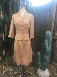 Linen Wardrobe, Rhinestone Jacket, Vintage Shirt Dress, Vintage Coquette, Tailored Suit, Womens Suits, Vintage Clothes Women, Vintage Suits, Sofia Coppola