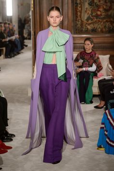 Mode Purple, Gaun Koktail, Valentino Collection, Valentino Haute Couture, Collection Couture, Valentino Couture