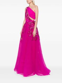 Saiid Kobeisy one-shoulder Beaded Gown - Farfetch Off-shoulder Tulle Evening Dress, One-shoulder Tulle Gown For Gala, One-shoulder Tulle Gala Dress, One-shoulder Organza Evening Dress For Prom, One-shoulder Organza Gala Dress, One-shoulder Organza Dress For Gala, One-shoulder Tulle Evening Dress, One-shoulder Tulle Dress For Formal Occasions, One-shoulder Tulle Evening Dress For Party