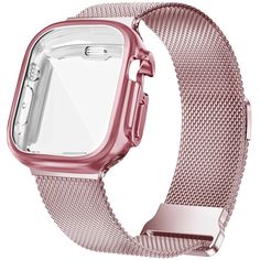 PRICES MAY VARY. ✅【Compatible Models】Our stainless steel mesh loop band with case compatible with apple watch series 9, series 8, series 7, series 6, series 5, series 4, series 3, series 2, series 1, SE Ultra 1 2, compatible with Apple Watch Nike+, Sport and Edition All Models. The bands comes in 7 size (38mm, 40mm, 41mm, 42mm, 44mm, 45mm, 49mm) for option, please check your watch model carefully before place order. ✅【Premium Material】The fashionable Milanese watch strap is made of durable woven Apple Watch Nike Sport Loop, Apple Watch Nike, Loop Bands, Expensive Watches, 38mm Apple Watch Band, Stainless Steel Mesh, Steel Mesh, Watch Model, Apple Watch Band