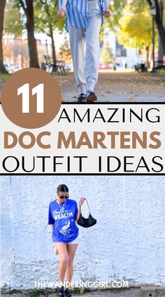 Wondering what to wear with doc martens? This post shows you 11+ amazing doc martens outfit ideas you'll love. Whether you want to wear flare jeans doc martens outfit, outfit idea with doc martens, and cute doc martens outfits, doc martens outfit ideas with denim, doc martens outfit ideas with dresses, doc martens outfits for work, and more!