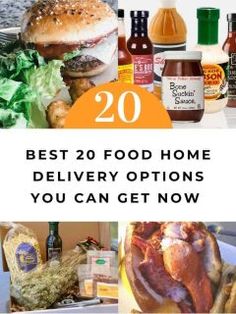 the top 20 best food home delivery options you can get now