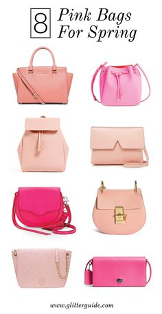 The perfect way to add a pop of color to your spring wardrobe! Color Outfits, Pink Bags, Think Pink, Style Inspiration Summer, Pink Backpack, Pop Of Color, Spring Wardrobe, Spring Colors, Arm Candy