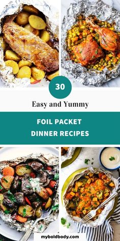 foil packet dinner recipes that are easy and yummy