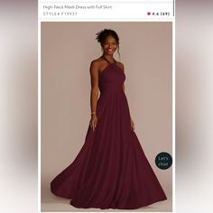 a woman in a long dress is on the instagram page for her new website