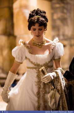 Jane Austen Festival Masquerade Ball in Bath Regency Gown, Period Dress, Tilda Swinton, Jane Eyre