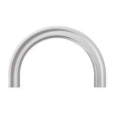 an arch shaped metal object on a white background