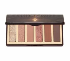 Charlotte Tilbury Eyeshadow Palette, Charlotte Tilbury Eyeshadow, Pink Terracotta, Sephora Eyeshadow, Charlotte Tilbury Makeup, Chanel Makeup, Brown Eyeshadow, Brown Shades, Cream Eyeshadow