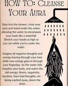 Cleanse Your Aura, Feminine Spirituality, Yoga Mantras, Bad Thoughts, Spiritual Cleansing