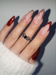 New Years Nails, New Years Nail Designs, New Years Eve Nails, December Nails, Nagellack Trends, Thanksgiving Nails, White Nail, Pink Nail