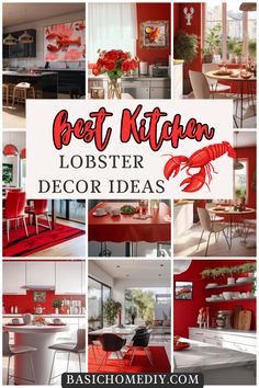 the best kitchen lobster decor ideas