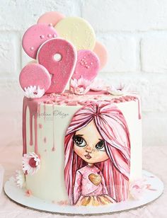 Ballerina Birthday Cake, Birth Cakes, 13 Birthday Cake, Cake Wraps, Beautiful Cake Designs, Boy Birthday Party Themes, Fairy Cakes, Cake Pictures, Cool Birthday Cakes