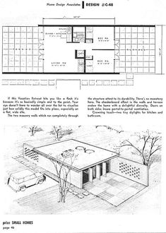 an old house with plans for it