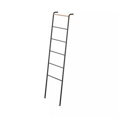 a black ladder on a white background