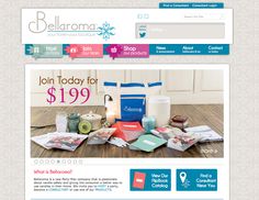 the homepage for belarona's website is displayed with items on it