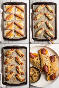 hot dogs and buns on trays with condiments