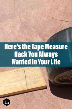 Can you actually use your tape measure case to erase errant pencil marks from wood? Here's the real deal on this viral TikTok hack. Work Nook, Viral Tiktok, Nook, Projects To Try, Pencil, Tools