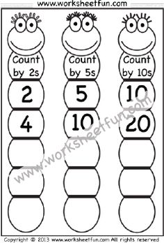 worksheet for counting the numbers to 10