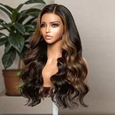 Why Do You Need A Glueless Lace Wig? ✔️ Glueless, Install Wear & Go! Zero Skill Needed! ✔️ Thin & Invisible Lace - Flawless Melt into Scalp ✔️ Pre-bleached, Pre-plucked, Pre-Colored - Supper Natural Hairline ✔️ Upgraded Larger Lace Size Lace Area, Either Side or Mid Part ✔️ 100% Human Virgin Hair, Sassy & Shiny ✔️ Soft & Smooth, Manageable & Low Maintenance Product Details Wig Info 5x5/6x4.5/7x5 Glueless Loose Body Wave Wig Wig Series Affordable Series Wig Length 16-30Inch Wig Density 150%, 180% Brown Money Piece, 30inch Wig, Brown Highlight Wig, Loose Body Wave, Natural Curly Wig, Highlight Wig, Braid Clips, Invisible Lace, Hair Tape