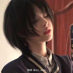 Justina Xie Short Hair, Justina Xie Hairstyles, Ulzzang Girl Short Hair, Justina Xie, Shot Hair, Korean Short Hair