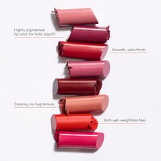 Rich-yet-weightless, pigment-packed lipstick that glides on smooth and wraps lips in moisture for bold payoff and lasting softness. Skincare Supplements, Hand & Foot Cream, Creamy Lipstick, Baby Nails, Jane Iredale, Cream Lipstick, Acne Blemishes, Hydrating Cream, Clean Ingredients